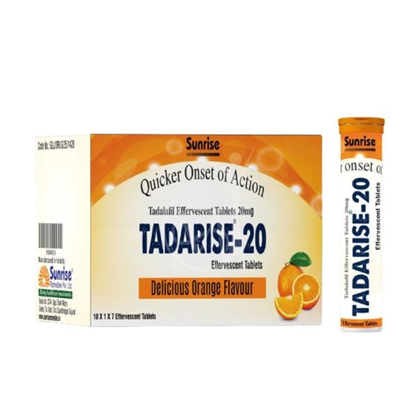 Tadarise Effervescent 20mg Exporter - Jindal Medical Store