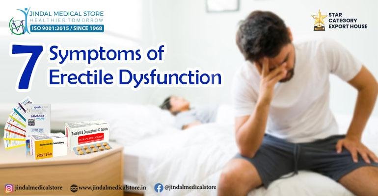 symptoms of erectile dysfunction